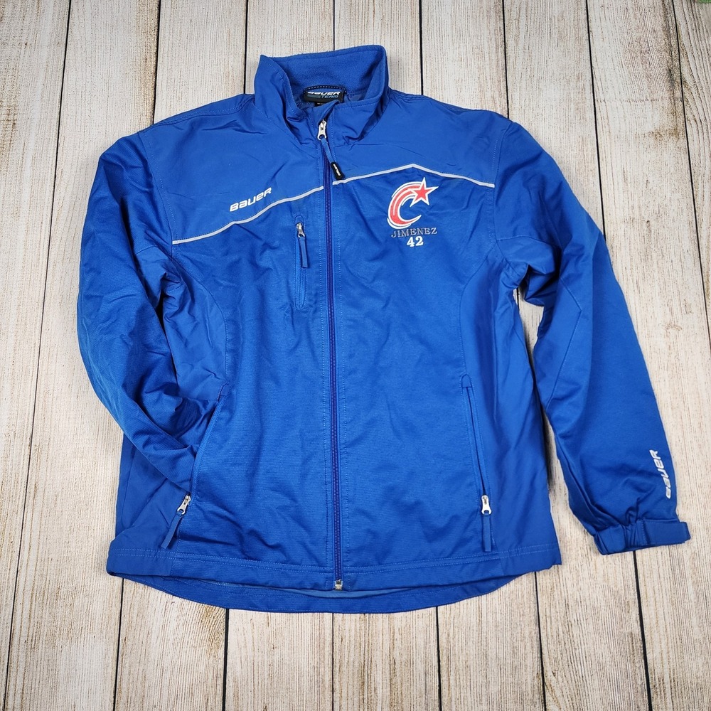 Bauer Team Hockey Jacket Youth Size Large‎ Blue L